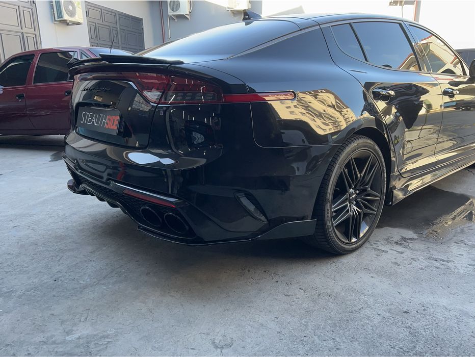 Kia Stinger Sport Tuning Spoller сплитеры Комплект
