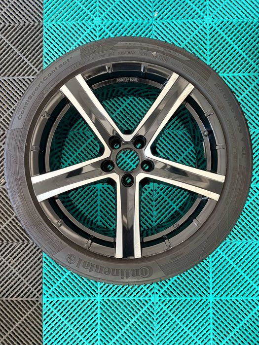 Jante cu anvelope vara 245 45 R19 Continental Sportcontact 5 dot19 7mm Bmw X3 X4 F25 F26 stare foarte buna