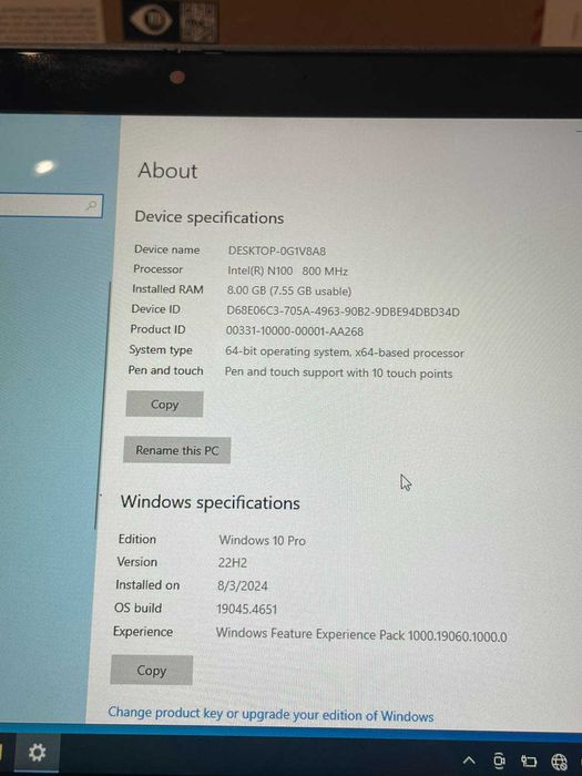 Лаптоп Lenovo 300W Yoga Gen 4  НОВ