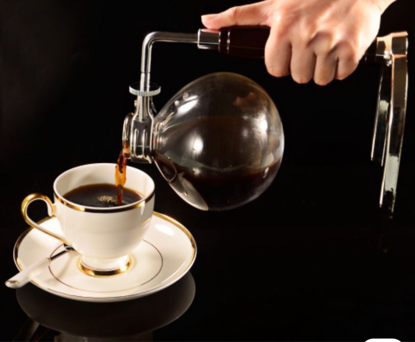 Кофеварка сифонная вакуумная ручная в японском стиле