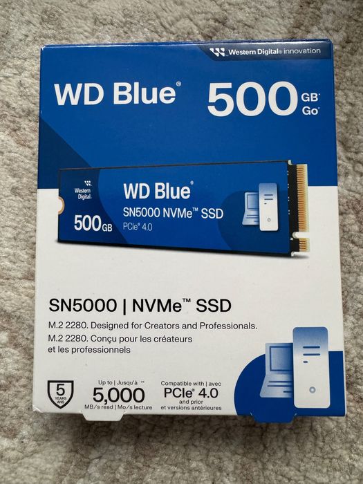 Vand ssd WD NVME 500GB SN5000 sigilat