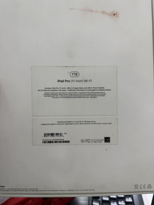 iPad Pro 11 1тб 90%