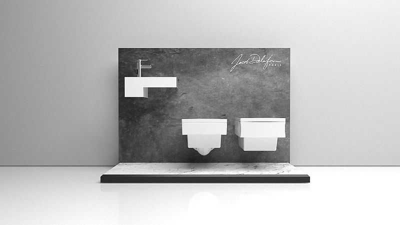 Компактна мивка за баня Jacob Delafon TERRACE EGA012-00 49×28