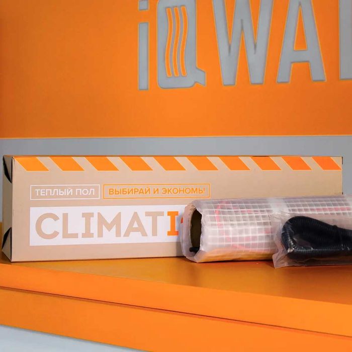 Электрические теплые полы греющий мат CLIMATIQ MAT