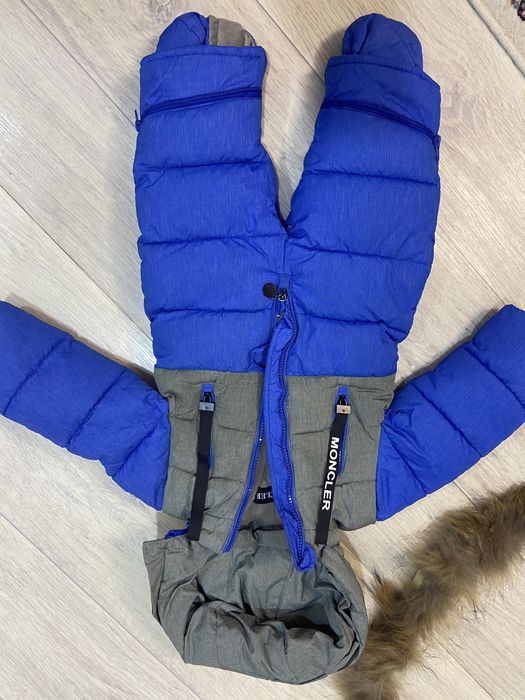 зимний детский комбинезон