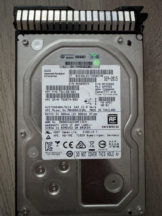Hdd 4TB, 1Tb, 500 Gb