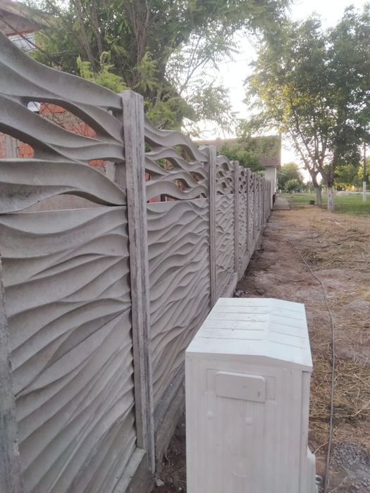 Prefabricate garduri din Beton.