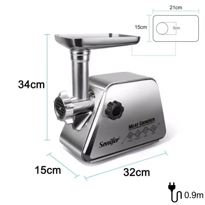Доставка! Электрическая мясорубка Sonifer SF-5019