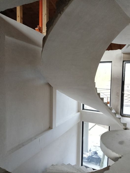 Машинна мазилка и замазка