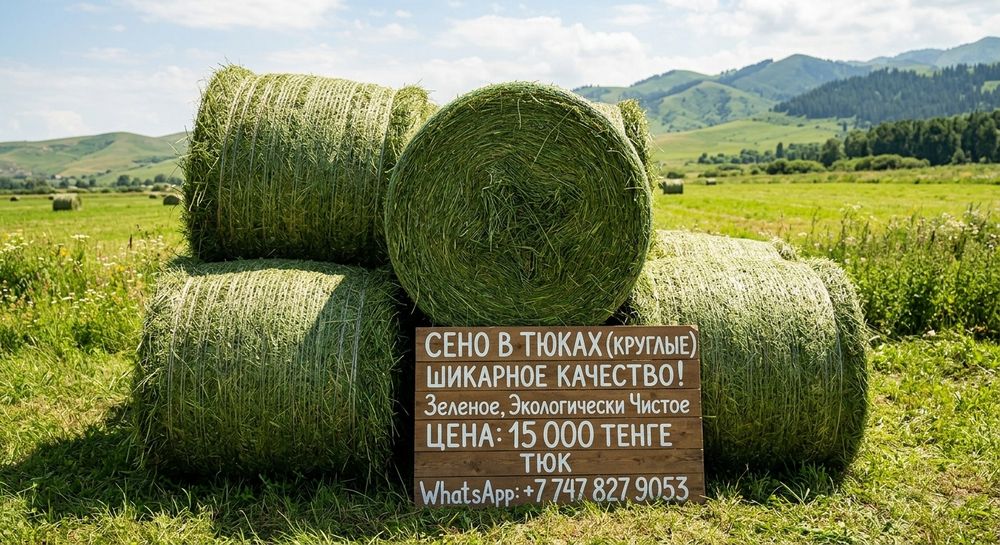 продам сено в тюках