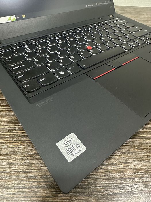 Мощный 8-ядерный i5 ноутбук, Lenovo ThinkPad E14, подсветка клавиатуры