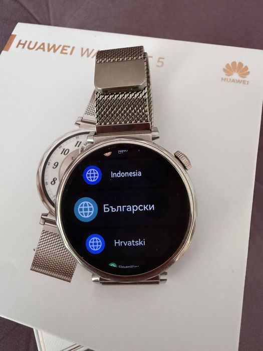 HUAWEI watch gt 5 златист