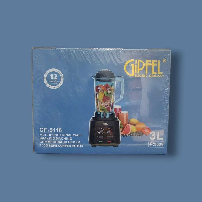 Стационарный блендер Gipfel 5116,  3 л  2000 Вт