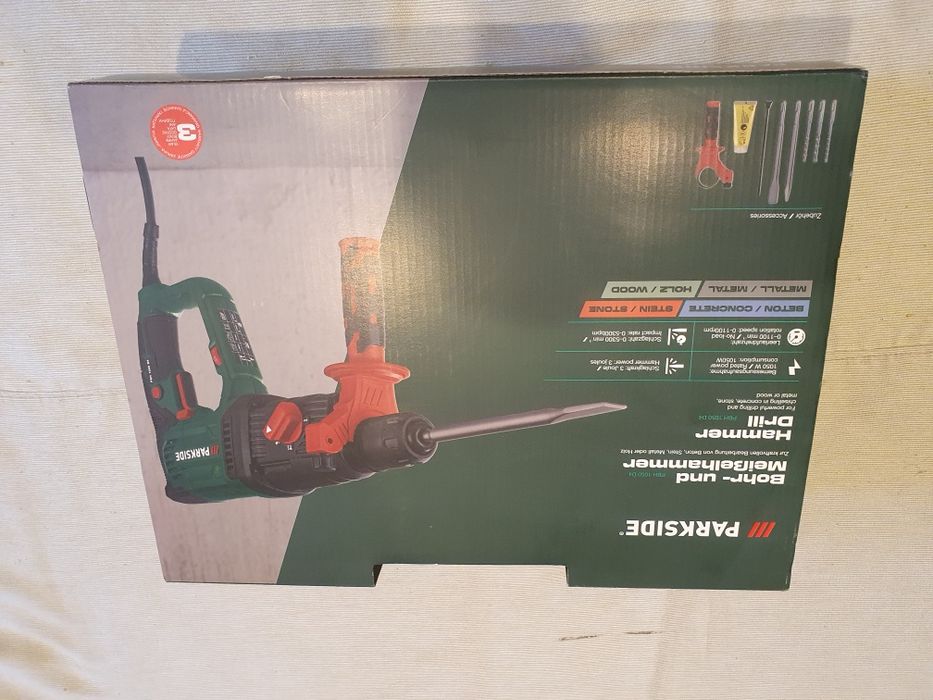 Ciocan rotopercutor Parkside 1050W Nou