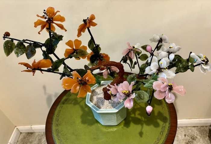 Spectaculos bonsai din jad-antic-50x60 cm-Franta