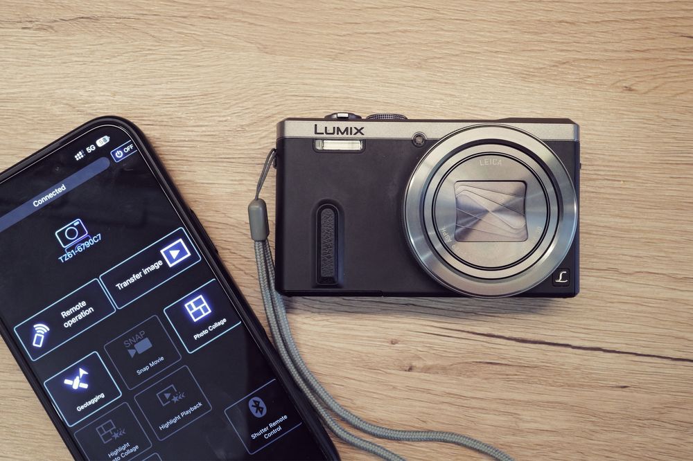 Panasonic Lumix TZ61 Leica Lens HD WiFi USB aparat foto digital