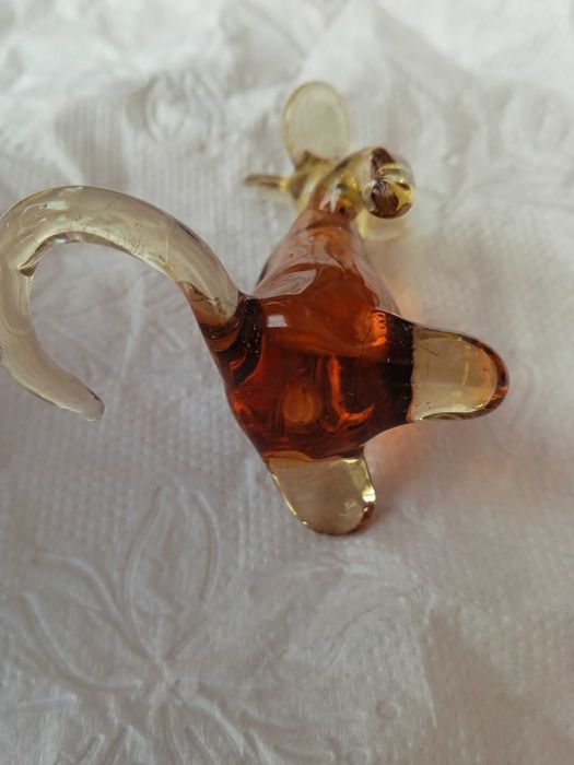 Стъклени фигурки Кон, Куче, Мишка