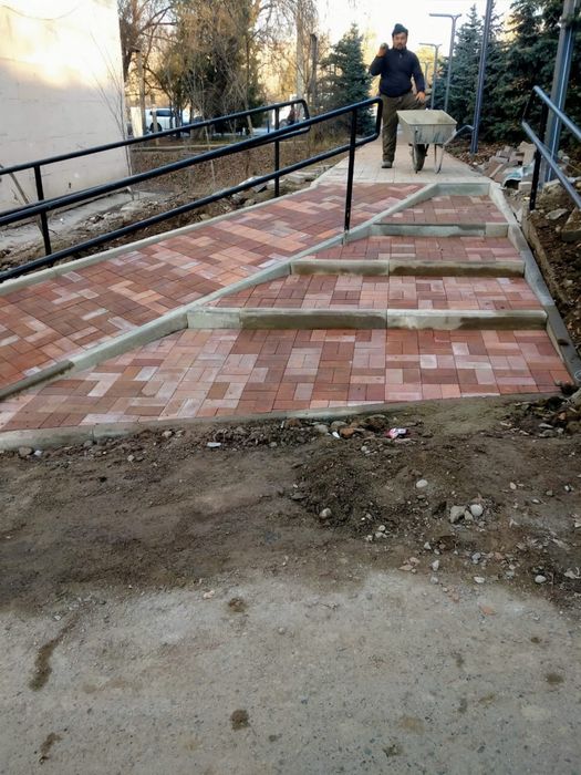 Брусчатка уклатка
