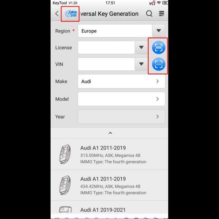 Програматор за ключове Autel MAXiIM KM100 с безплатни ъпдейти