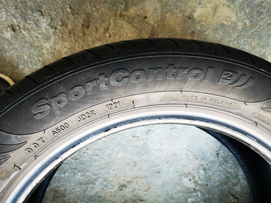 2 броя 225/55/17 Fulda Sport Control дот:1221