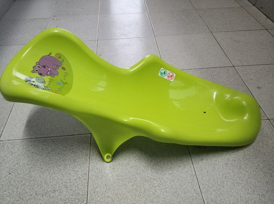 Седалка за вана Zoo Mix зелена