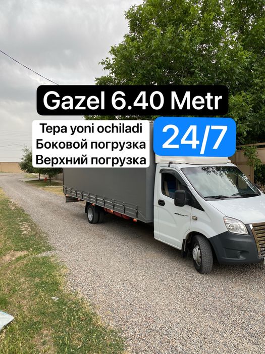 Gazel yuk tashish  xizmati dastafka mavjud gurzavoy yuk tawiw