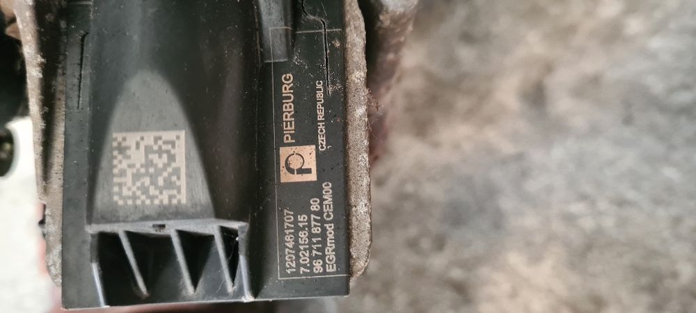 Turbina,supapa egr,suport rola întinzătoare ford fiesta mk7 mot 1.4 D