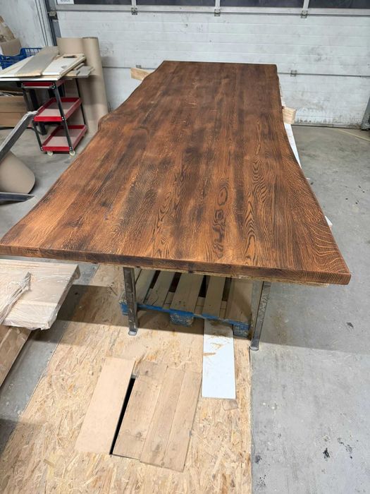 Blat lemn masiv (stejar, fag, living, bucătărie, lavoar, bar, grătar)