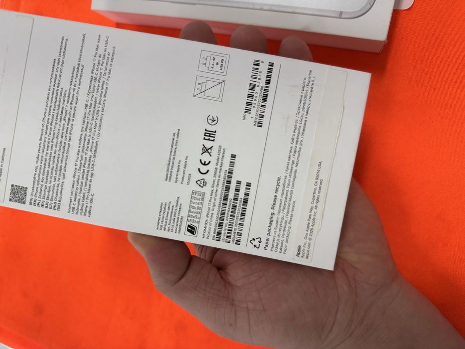 Iphone 17 Pro Max 256Gb