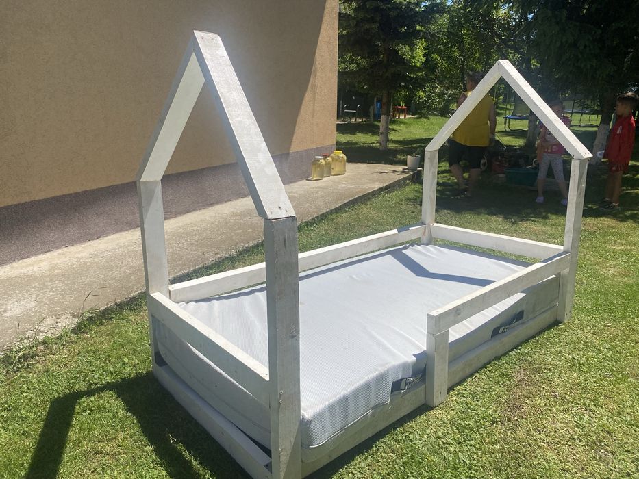 Vand pat cu saltea 1 m pe 2 m