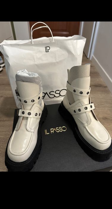 Ghete Ill Passo piele naturala