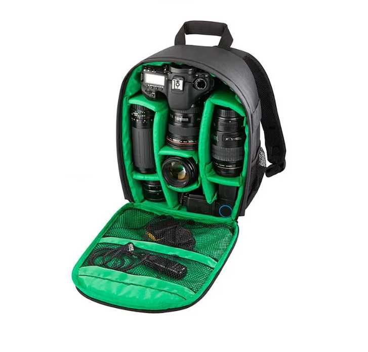 Фотографска раница за фотоапарат , обективи , аксесоари