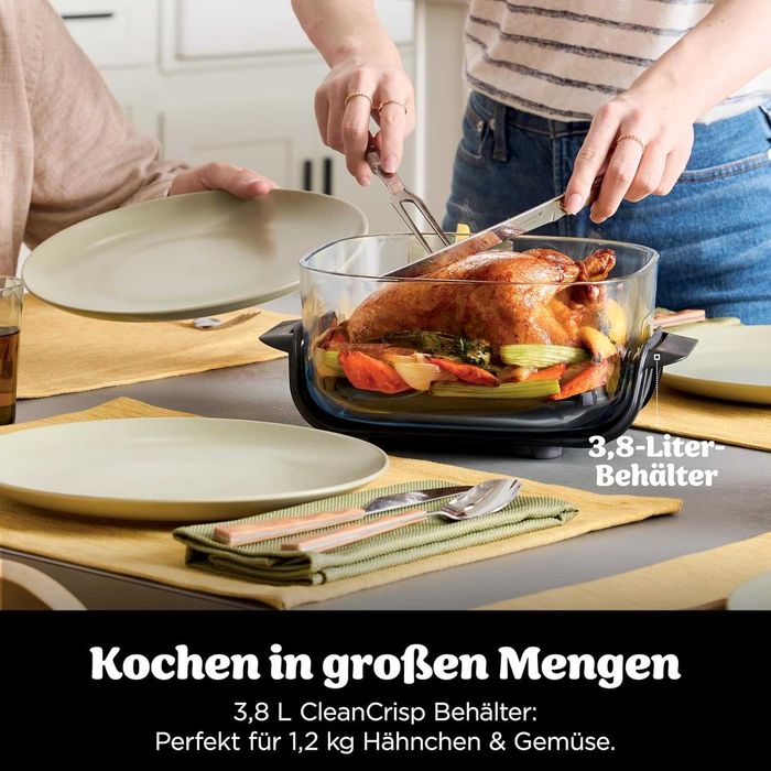 Фритюрник с горещ въздух преносим 4в1 Ninja CRISPi FN101EUGY