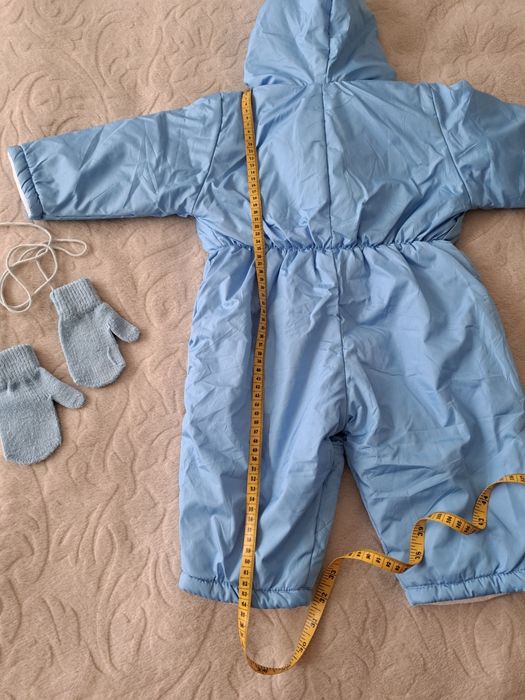 12-18 мес. | бебешки ескимос с шалче и ръкавички