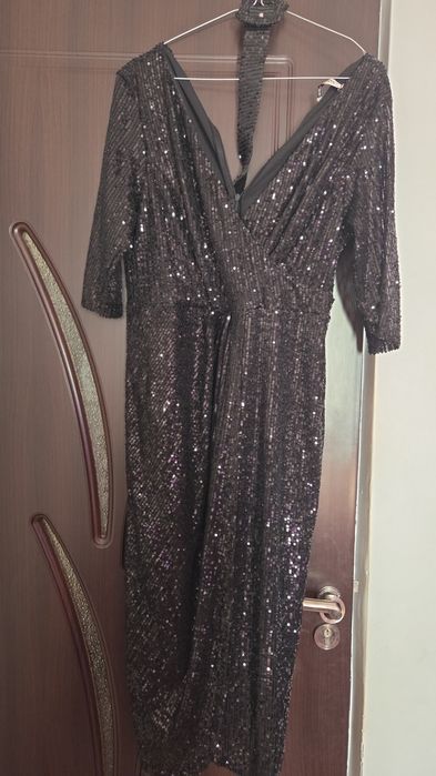 Rochie de seara, nunta, cu paiete