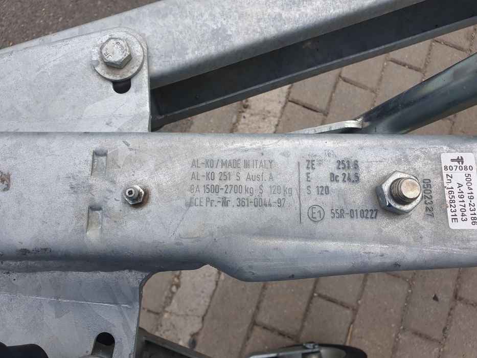 Trailer Taurus 4,5m x 2,05m 2500 kg