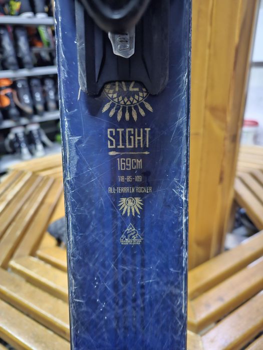 Ски К2 169см 118х85х109