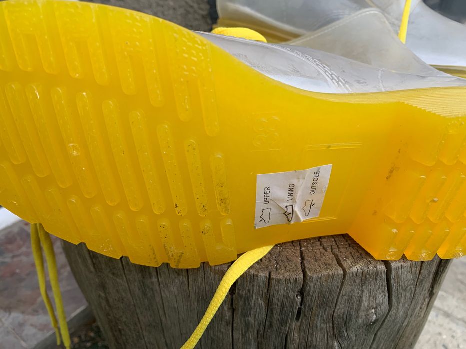 Гумени ботуши жълти