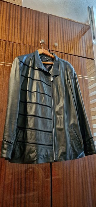 Яке от естествена кожа