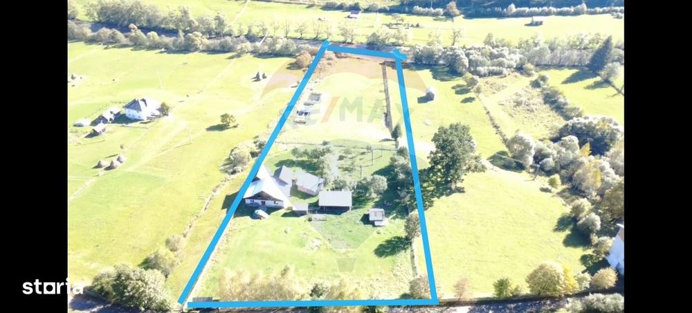 Casă în Vatra Dornei, zona Argestru, cu 11.541m.p. TEREN INTRAVILAN