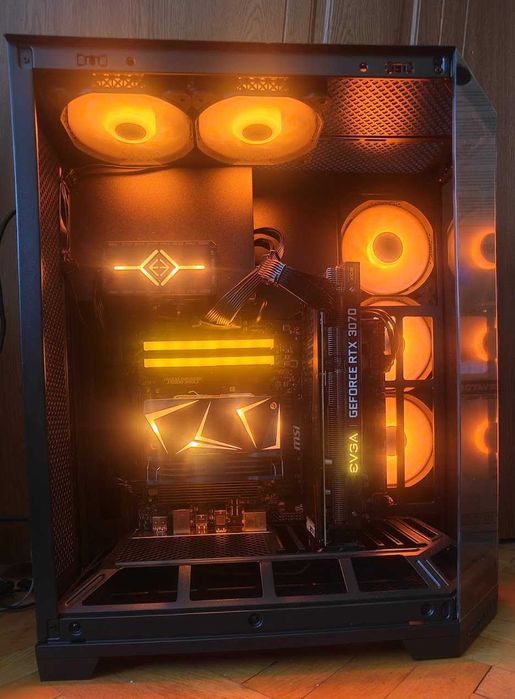 Геймърски компютър Ryzen 5 7500f, GeForce RTX 3070 , 16gb ddr5, 1tb nvme
