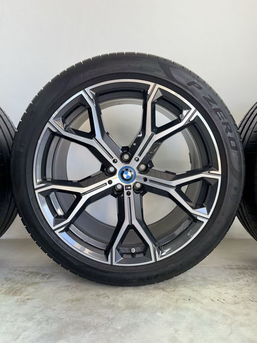 Jante Bmw X5 X6 G05 G06 R21 Originale 741M Pirelli 80%*RFT 2023