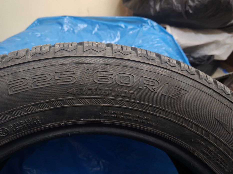 Четири броя зимни гуми NOKIAN 225/60 R17