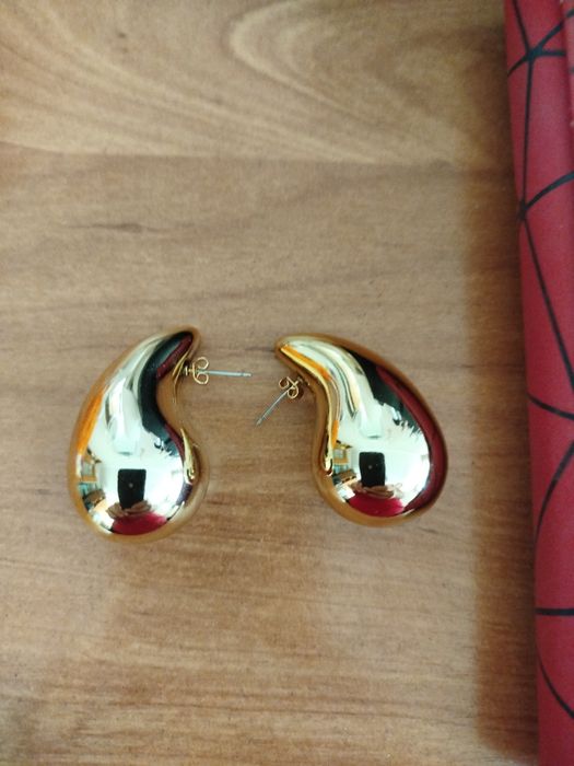 Серьги модные 4 см