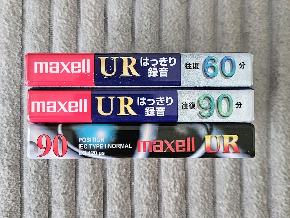 3 Casete Audio Maxell Japan