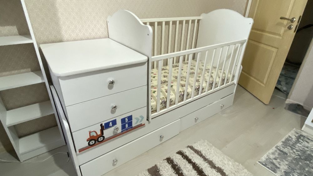 Детский манеж кровать