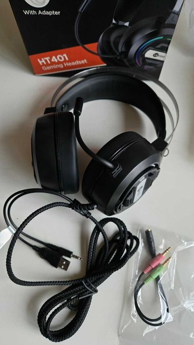LENOVO Lecoo HT401 USB Gaming RGB Headset with MIC (Слушалки)