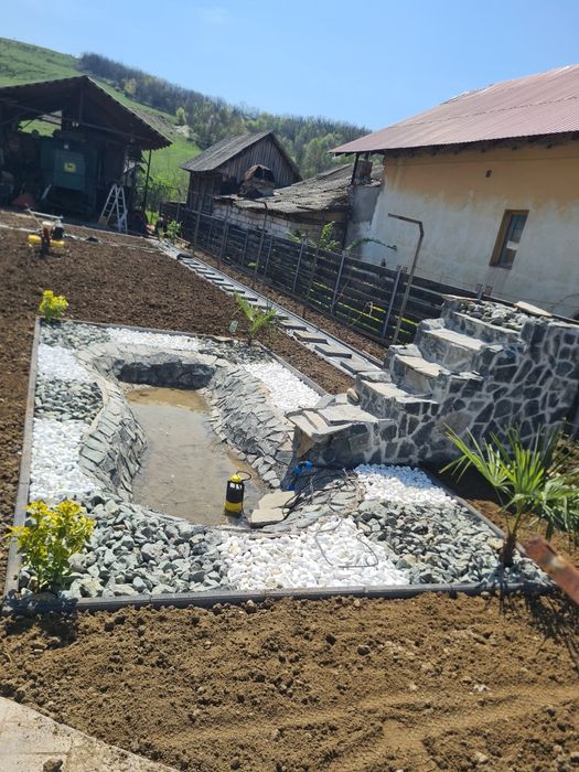Amenajez grădini ,cascade și lacuri!