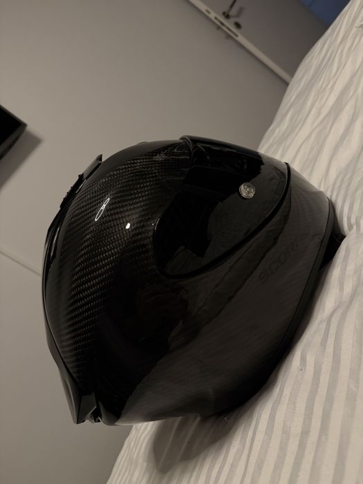 Casca moto Scorpion EXO-1400 Evo ll Carbon full Black