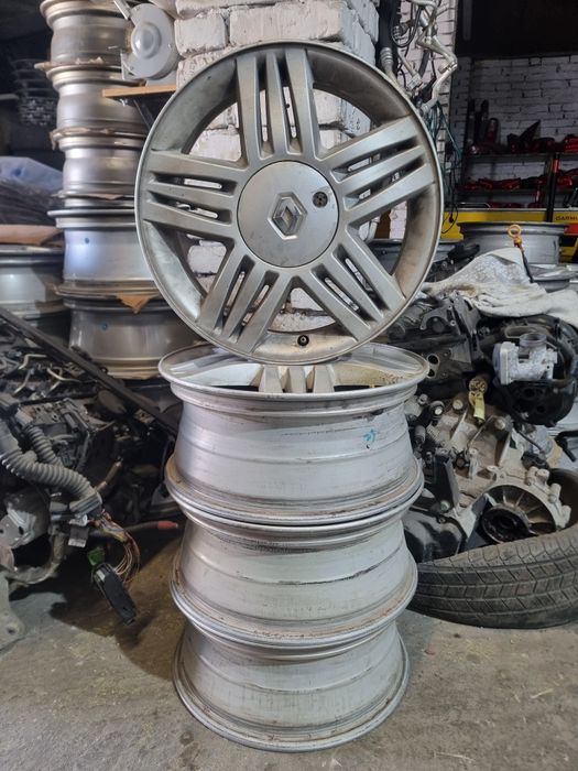 Jante R16 Aliaj 4x100 originale Renault Megane 2 Scenic 6.5J ET 49